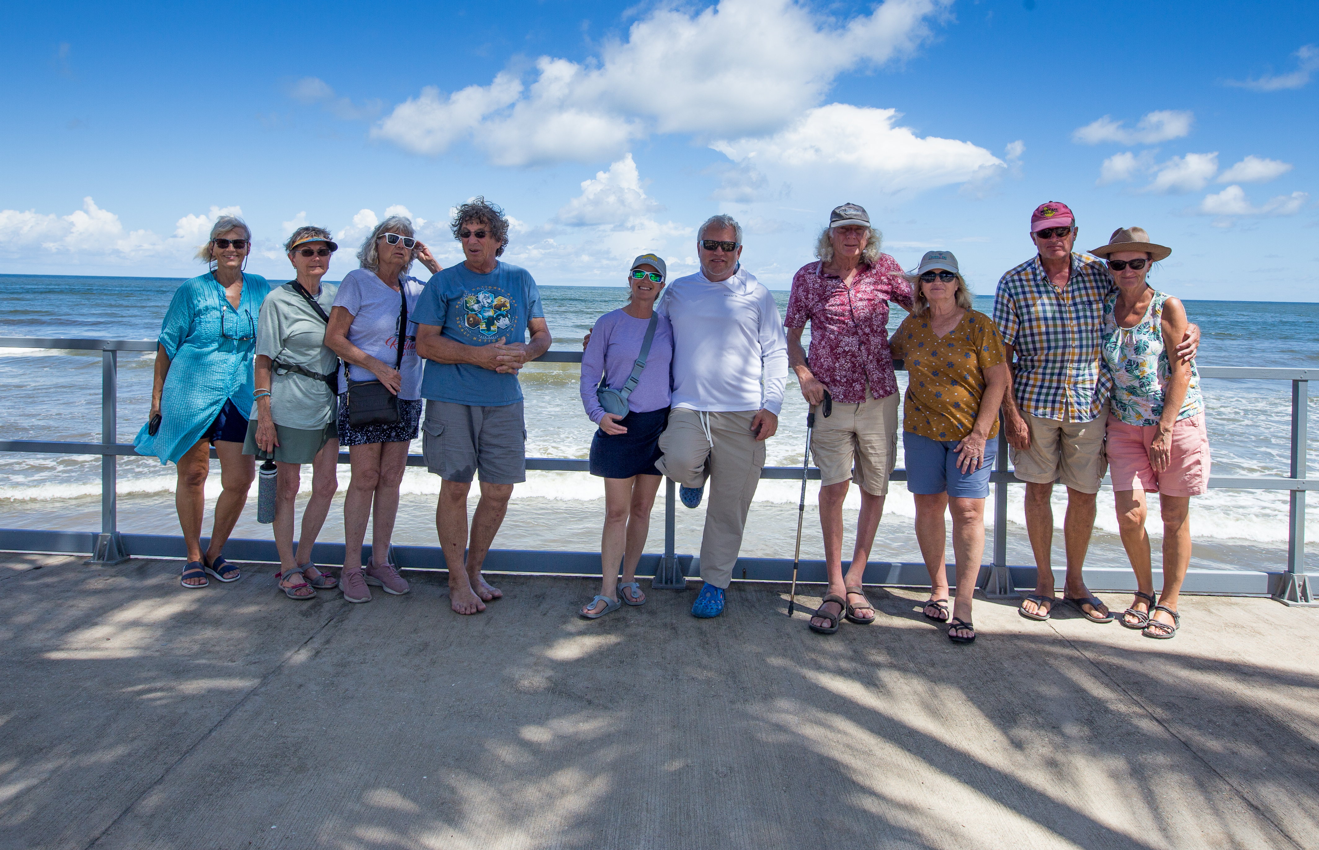 The group on the tour